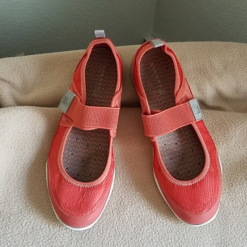 Sperry velcro slip-on shoes
